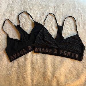 🍊 Savage x Fenty | 2 bralettes | size small